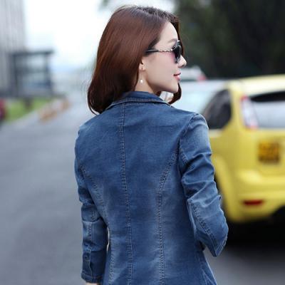 ÁO KHOÁC JEAN NỮ CỔ VEST - NK310